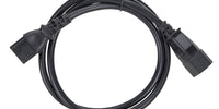 1m IEC Power Extension Cable Kettle Male to Female UPS Lead C13 - C14 Mains 240V 10A