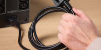 5m UK C13 6A Kettle Lead Computer Power Lead 3 Pin 240V Plug to IEC Connector