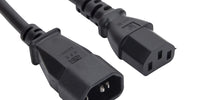 3m IEC Power Extension Cable IEC Kettle Male to Female UPS Lead C13 - C14 Mains 240V